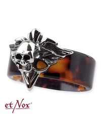 Edelstahlring 'Brown Skull Ring' - vergleichen und g&uuml;nstig kaufen